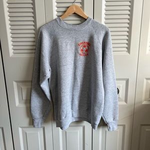 vintage fruit of the loom 80s/90s made in USA crewneck sweater.